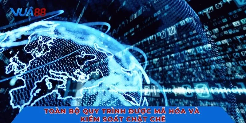 Toàn bộ quy trình được mã hóa và kiểm soát chặt chẽ